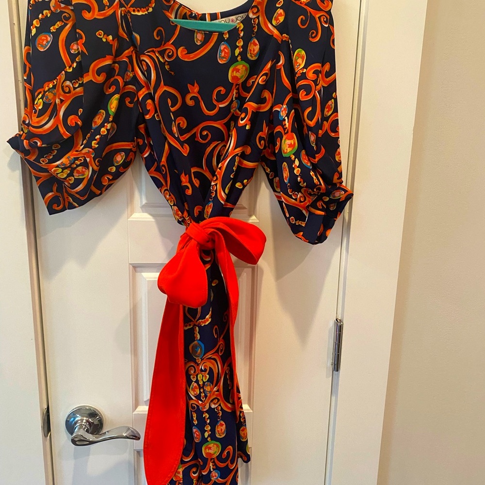 JoyJoy chandelier print dress